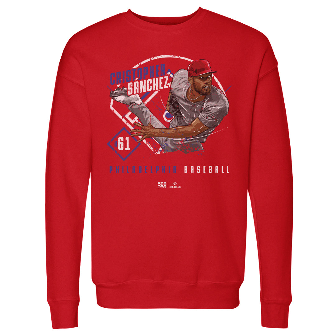Cristopher Sanchez Men's Crewneck Sweatshirt | 500 LEVEL