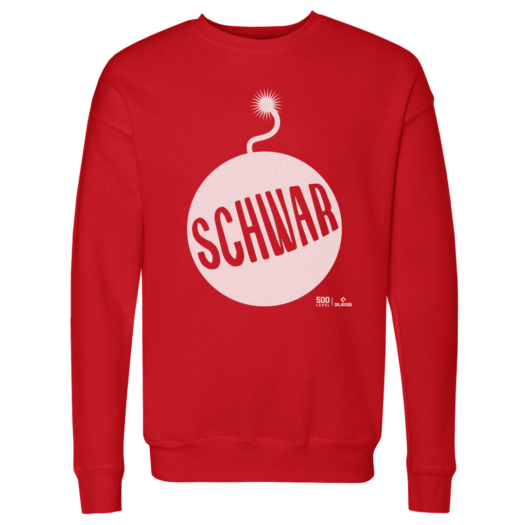 Kyle Schwarber Men's Crewneck Sweatshirt | 500 LEVEL