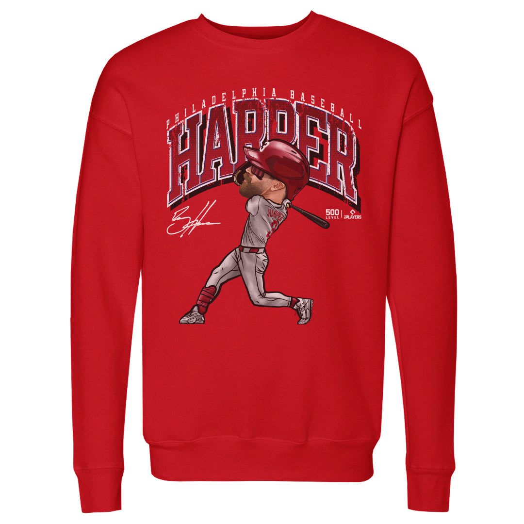 Bryce Harper Men's Crewneck Sweatshirt | 500 LEVEL