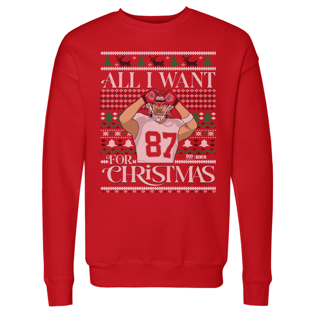 Travis Kelce Men's Crewneck Sweatshirt | 500 LEVEL