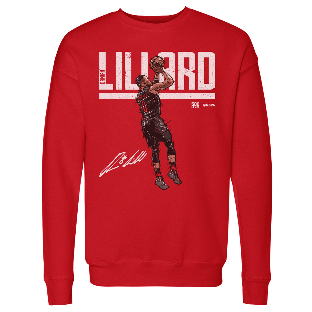 Damian Lillard Men's Crewneck Sweatshirt | 500 LEVEL
