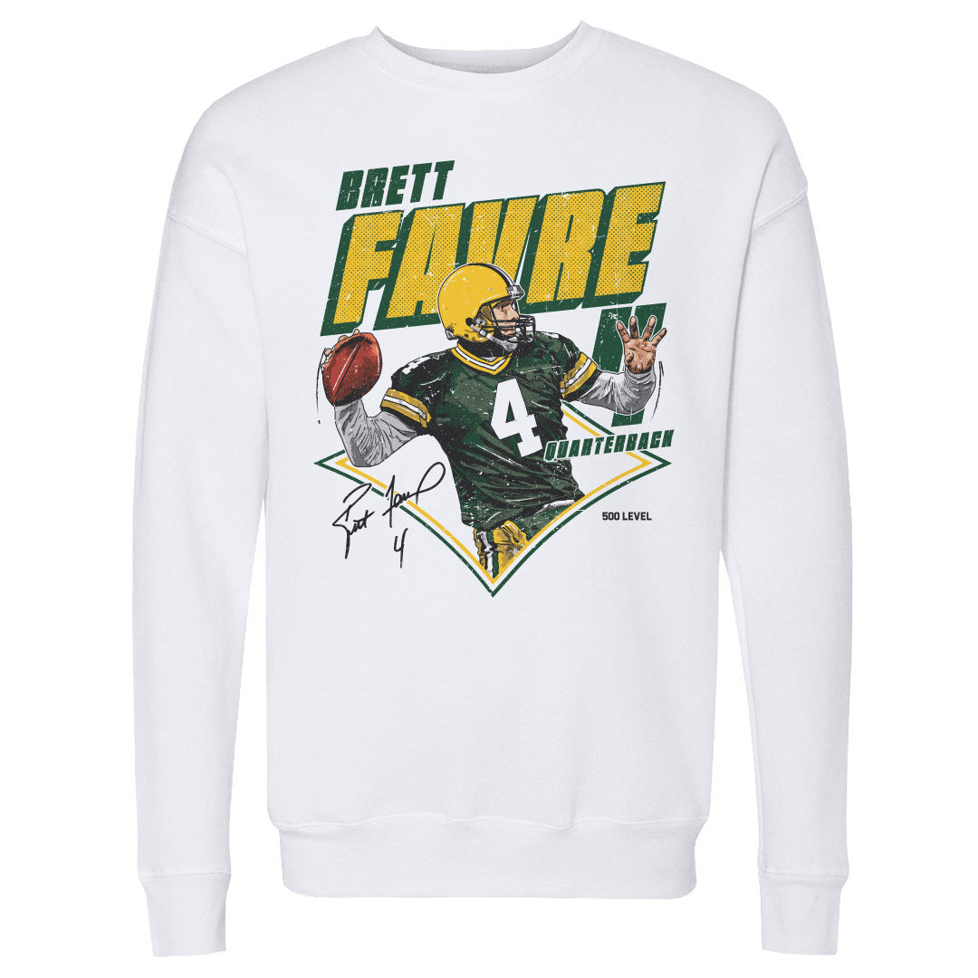 Brett Favre Men's Crewneck Sweatshirt | 500 LEVEL