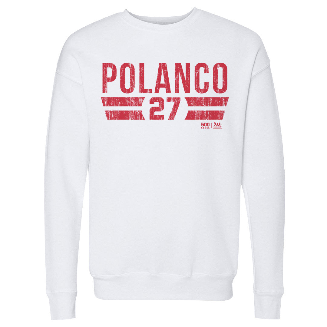 Placido Polanco Men's Crewneck Sweatshirt | 500 LEVEL
