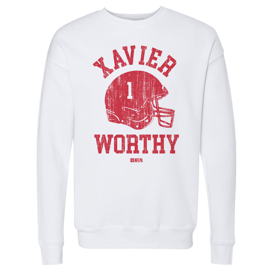 Xavier Worthy Men's Crewneck Sweatshirt | 500 LEVEL