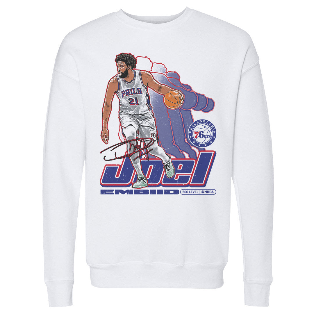 Joel Embiid Men's Crewneck Sweatshirt | 500 LEVEL