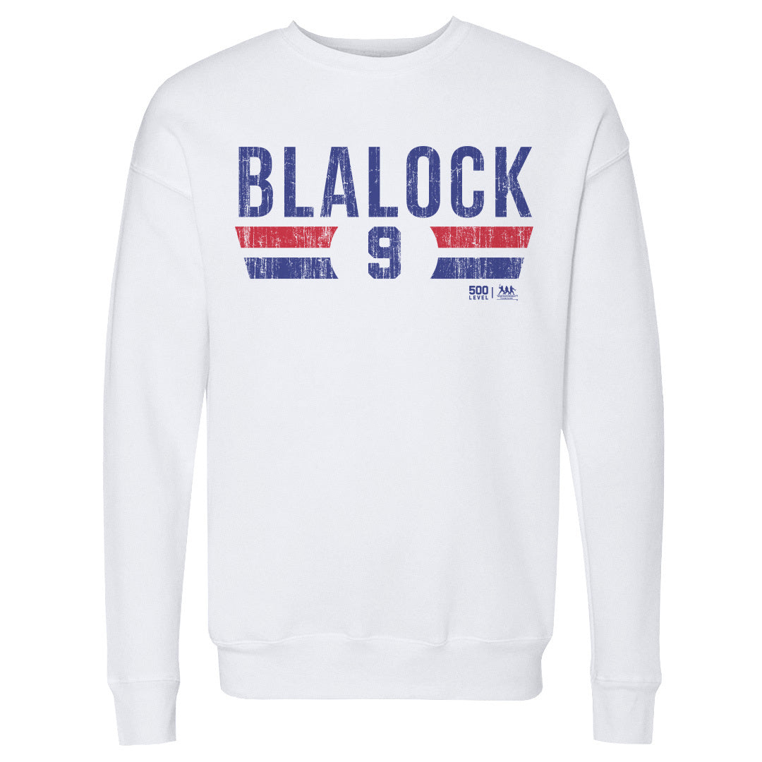 Hank Blalock Men's Crewneck Sweatshirt | 500 LEVEL