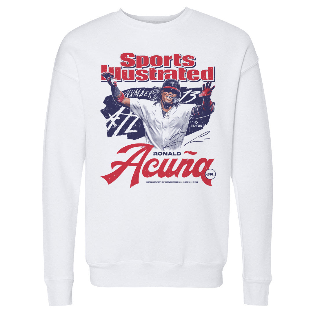 Ronald Acuna Jr. Men's Crewneck Sweatshirt | 500 LEVEL