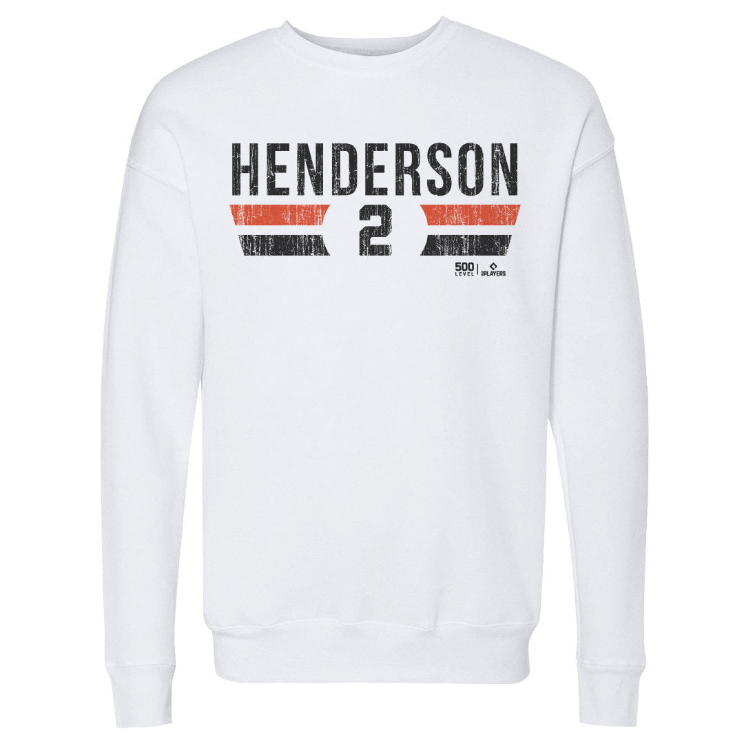Gunnar Henderson Men's Crewneck Sweatshirt | 500 LEVEL