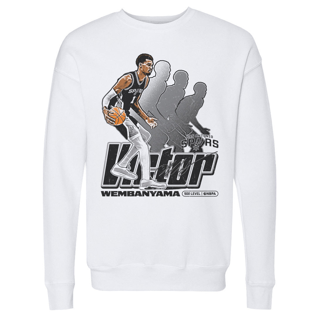 Victor Wembanyama Men's Crewneck Sweatshirt | 500 LEVEL