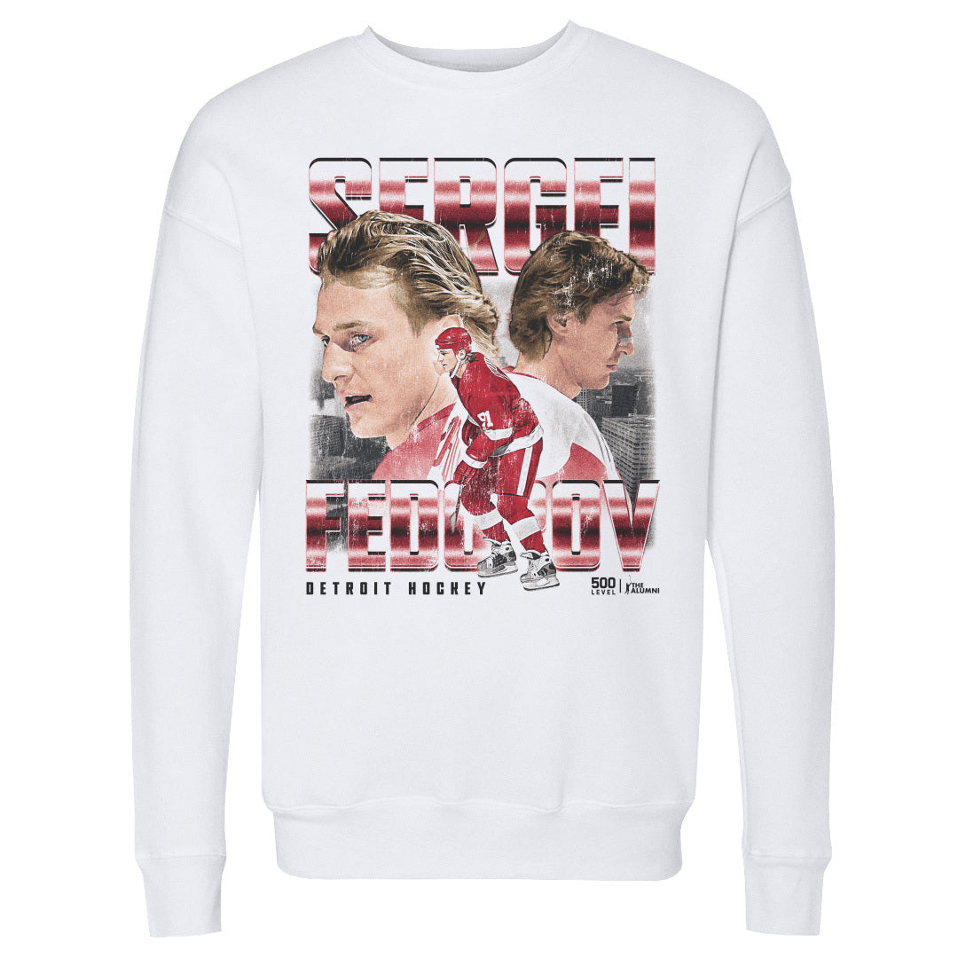 Sergei Fedorov Men's Crewneck Sweatshirt | 500 LEVEL