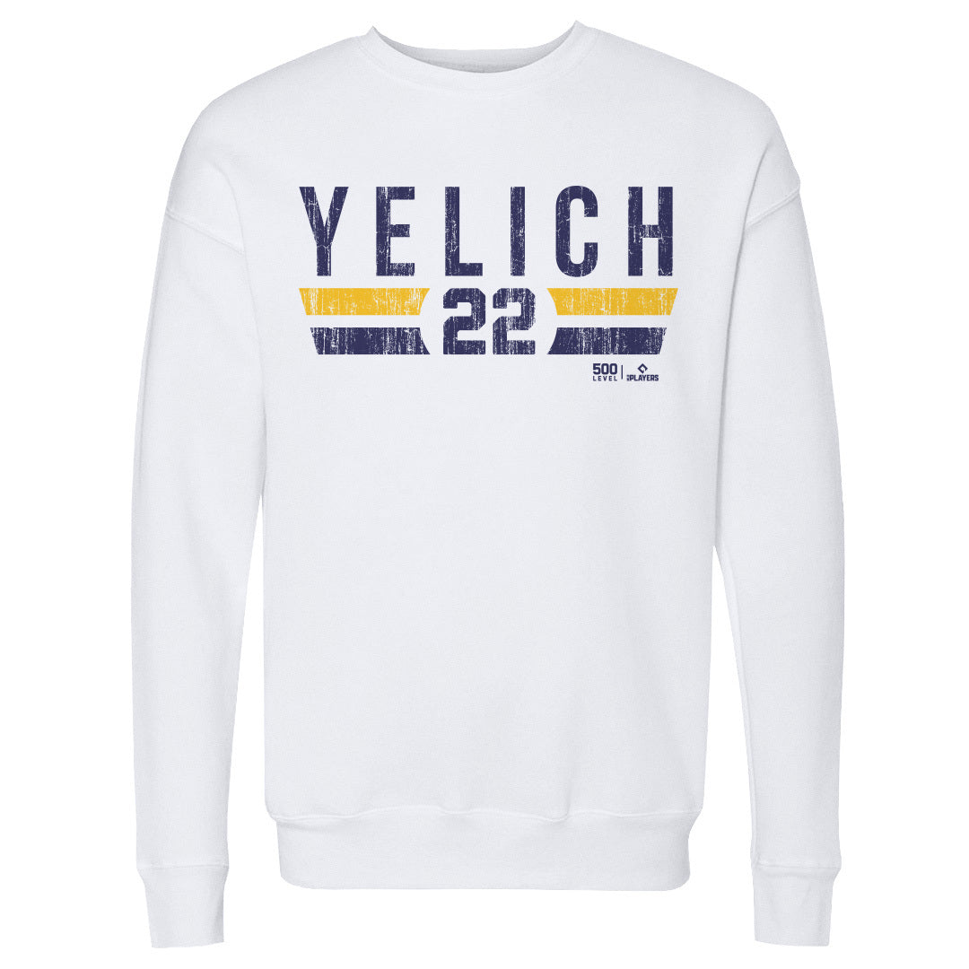 Christian Yelich Men's Crewneck Sweatshirt | 500 LEVEL