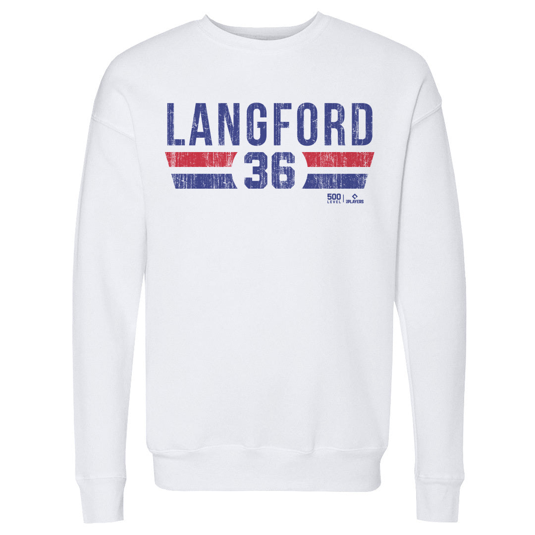 Wyatt Langford Men's Crewneck Sweatshirt | 500 LEVEL