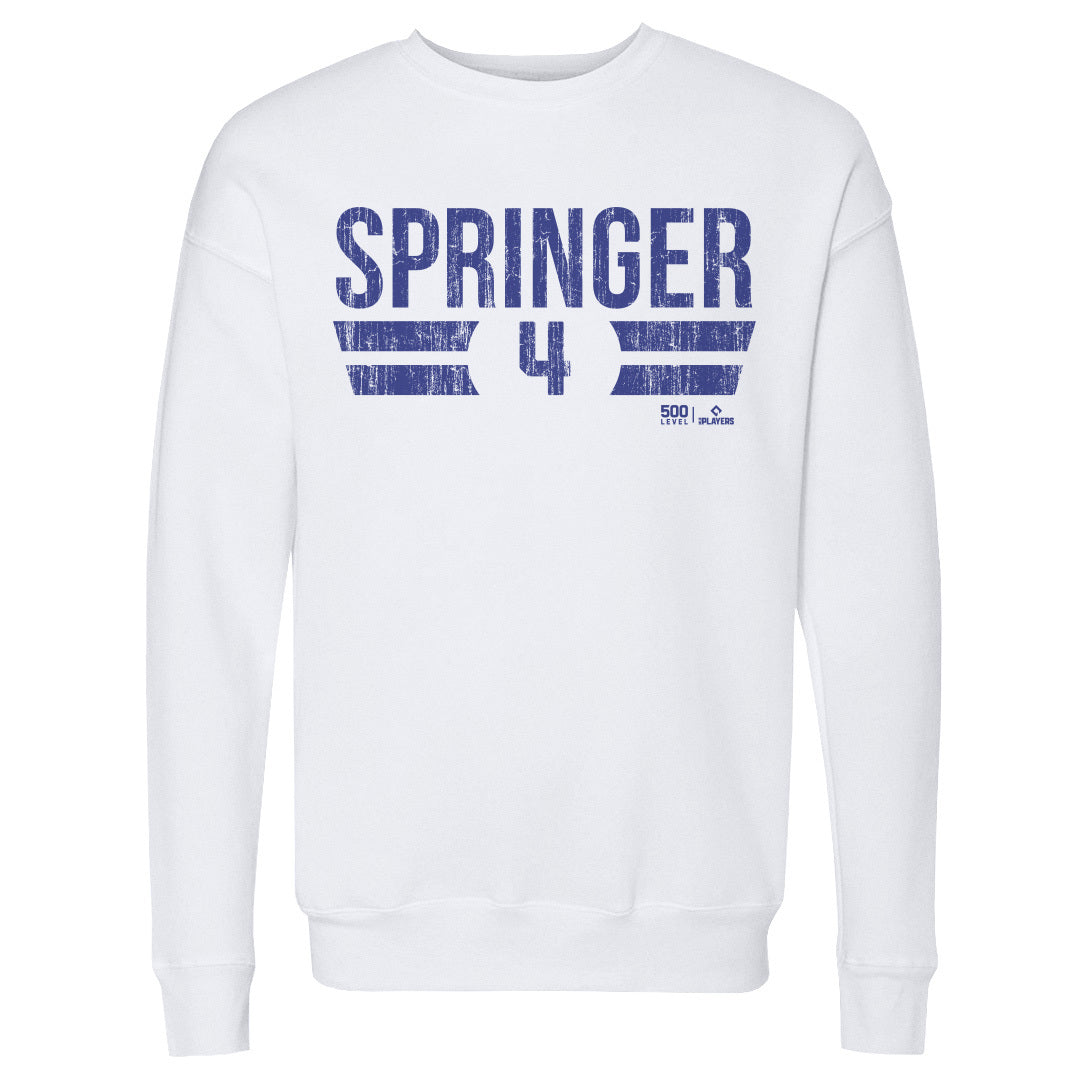 George Springer Men's Crewneck Sweatshirt | 500 LEVEL
