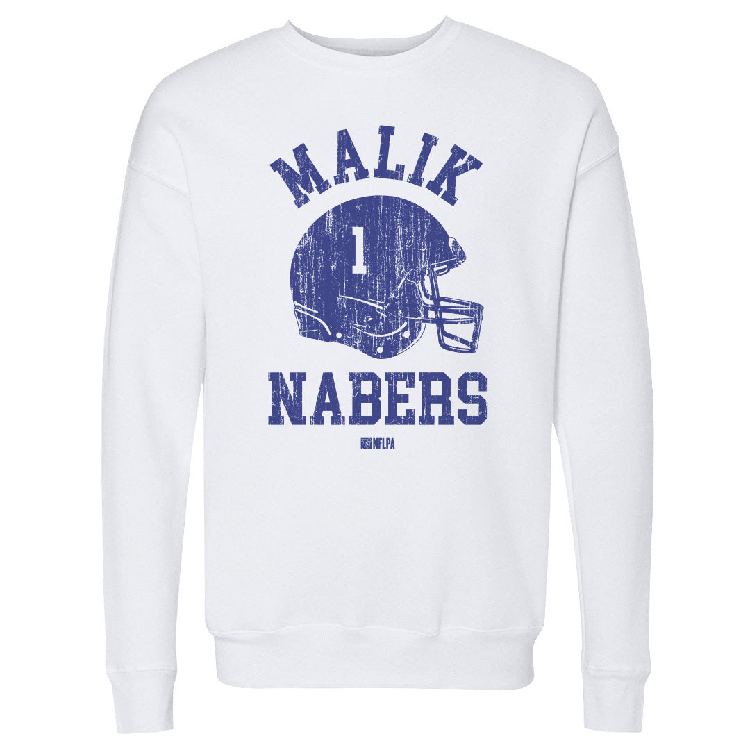 Malik Nabers Men's Crewneck Sweatshirt | 500 LEVEL