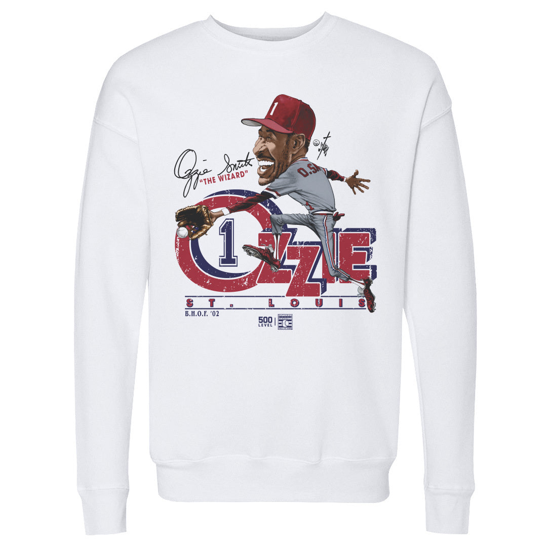 Ozzie Smith Men's Crewneck Sweatshirt | 500 LEVEL