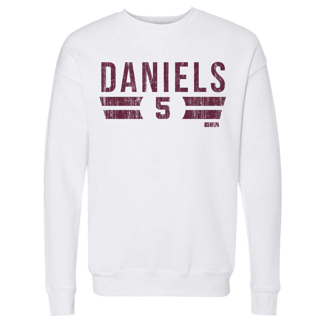 Jayden Daniels Men's Crewneck Sweatshirt | 500 LEVEL