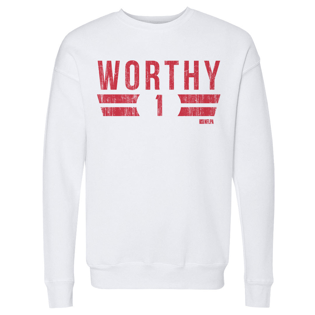 Xavier Worthy Men's Crewneck Sweatshirt | 500 LEVEL