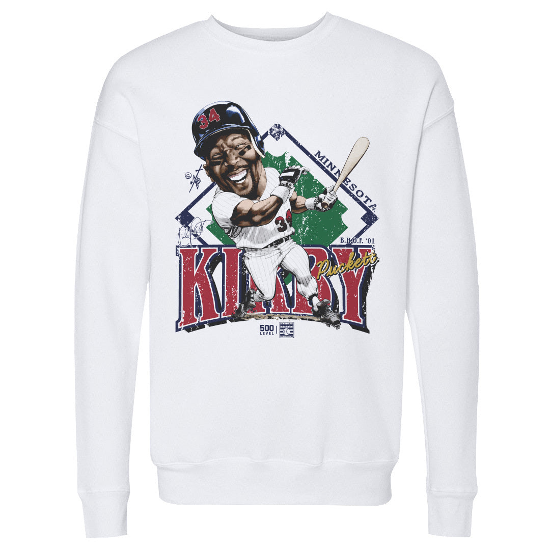 Kirby Puckett Men's Crewneck Sweatshirt | 500 LEVEL