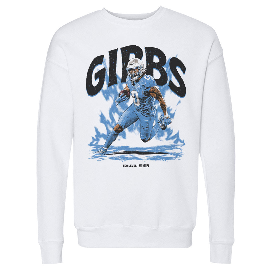 Jahmyr Gibbs Men's Crewneck Sweatshirt | 500 LEVEL