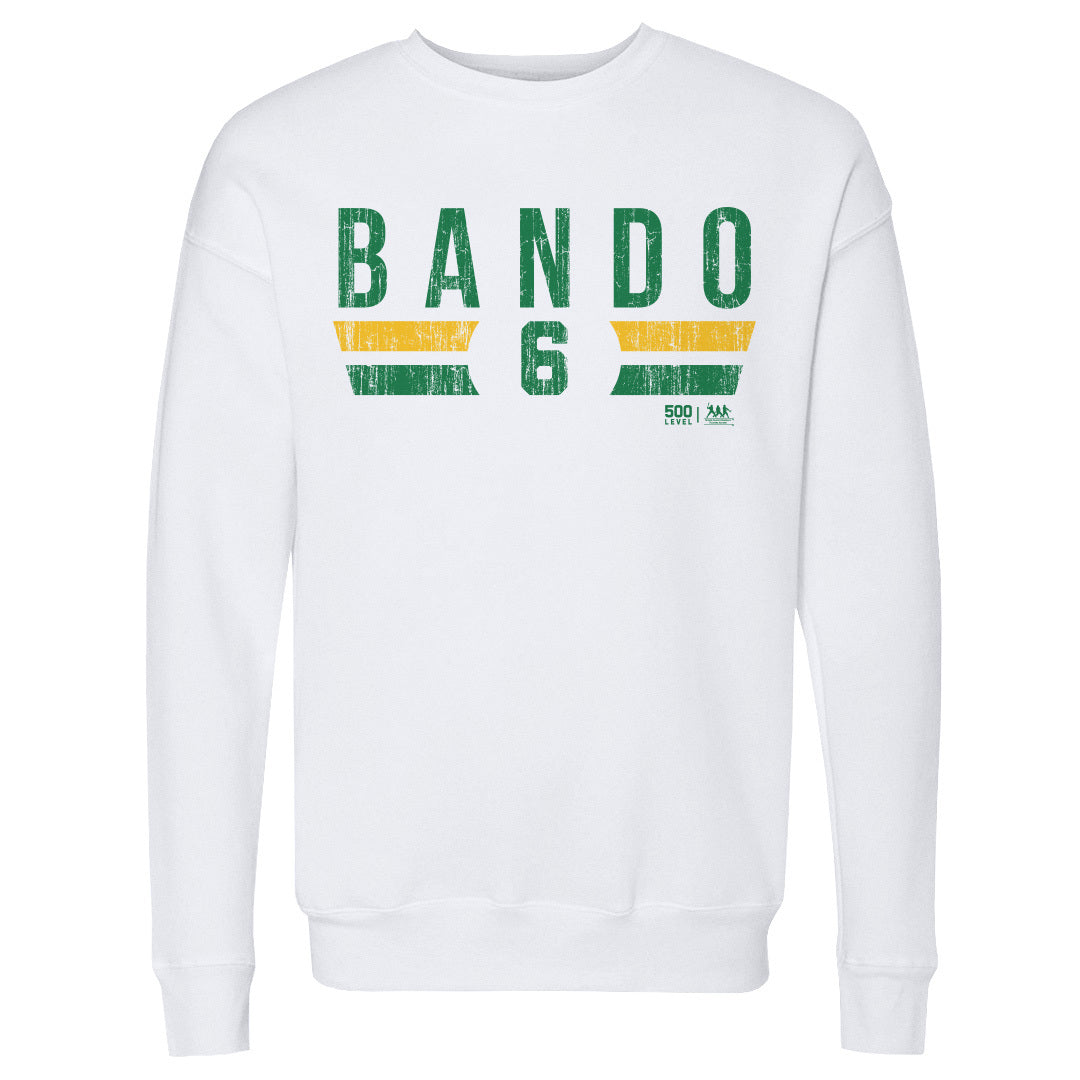 Sal Bando Men's Crewneck Sweatshirt | 500 LEVEL