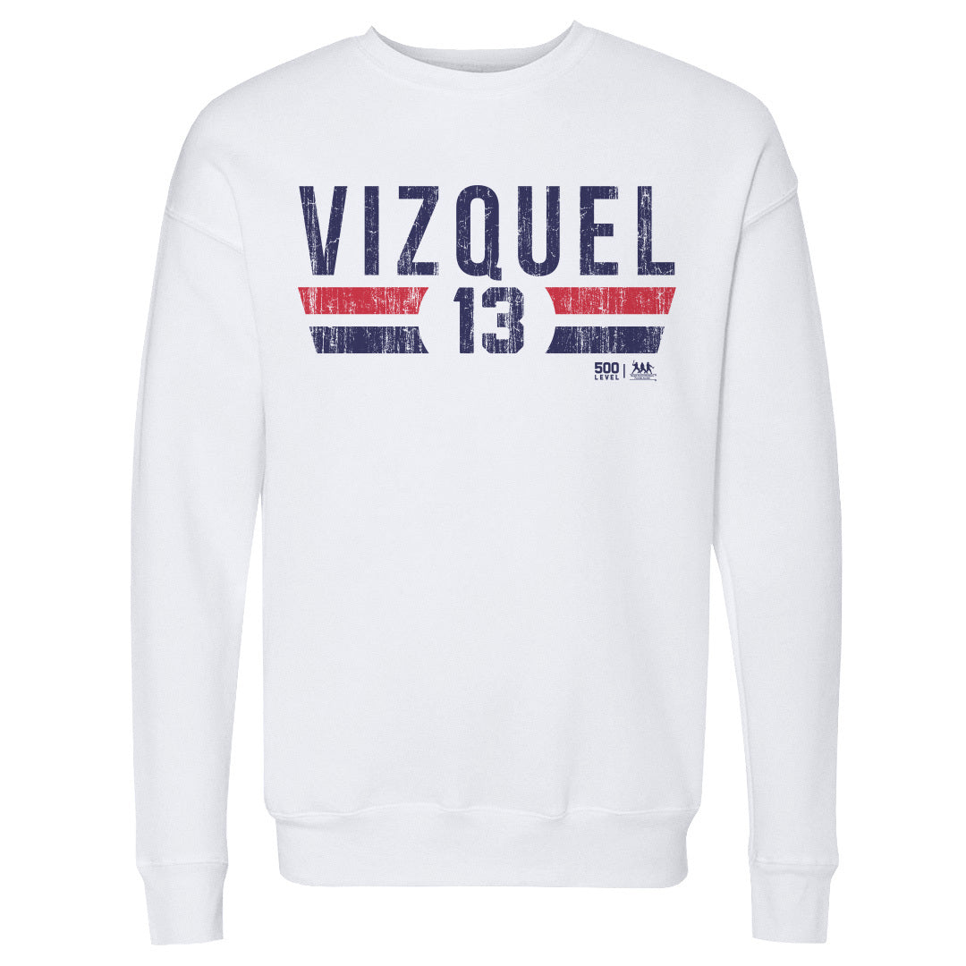 Omar Vizquel Men's Crewneck Sweatshirt | 500 LEVEL