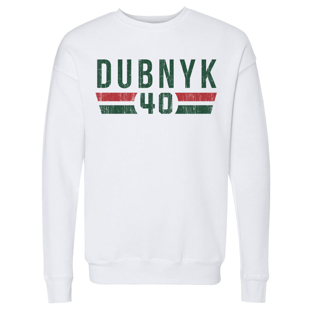 Devan Dubnyk Men's Crewneck Sweatshirt | 500 LEVEL