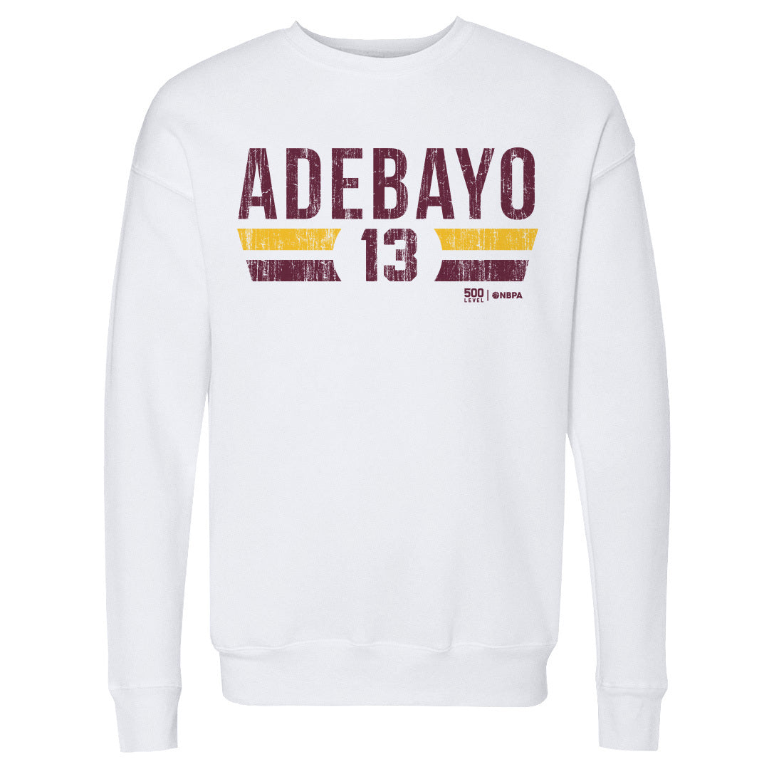 Bam Adebayo Men's Crewneck Sweatshirt | 500 LEVEL