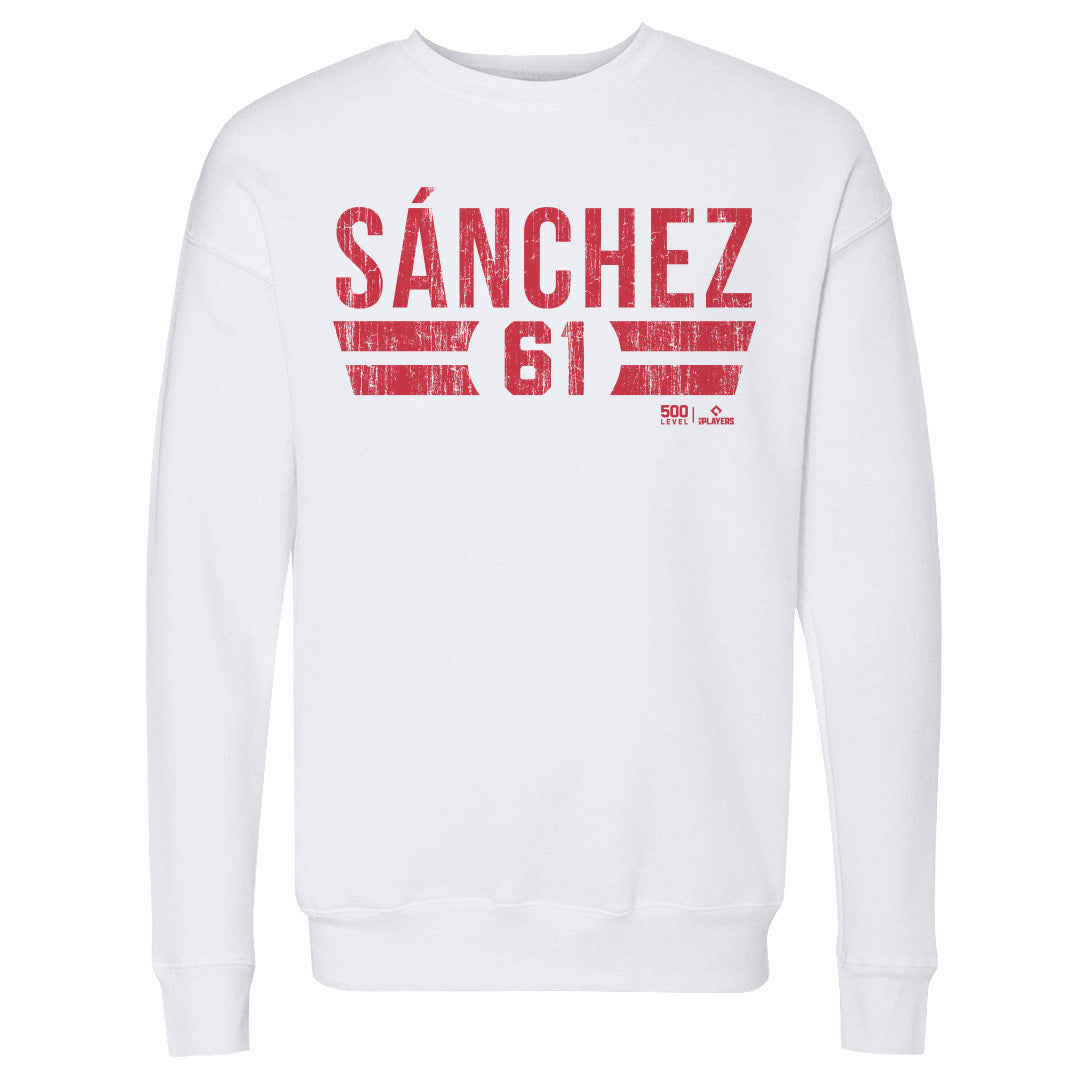Cristopher Sanchez Men's Crewneck Sweatshirt | 500 LEVEL