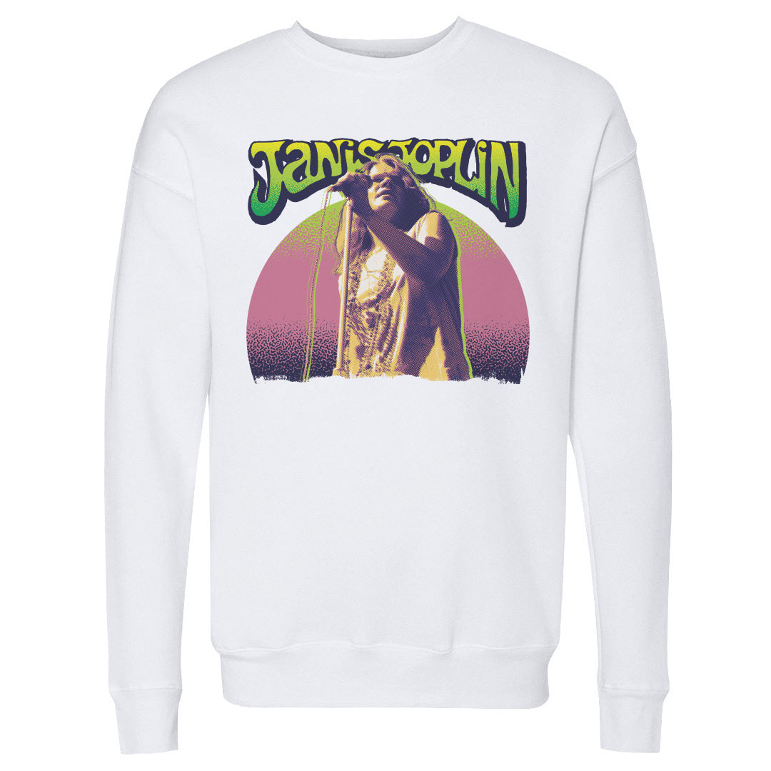 Janis Joplin Men's Crewneck Sweatshirt | 500 LEVEL