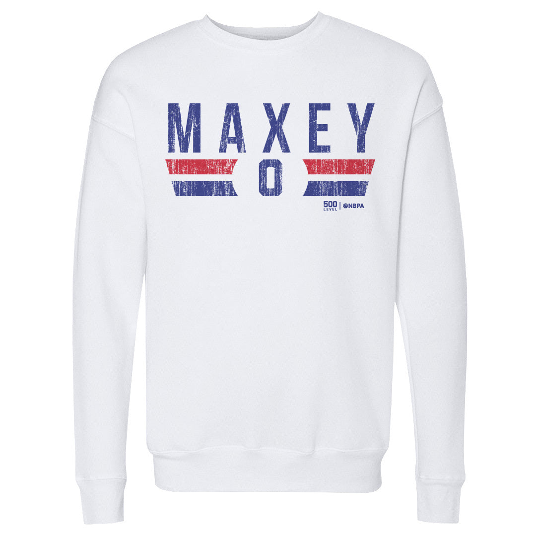 Tyrese Maxey Men's Crewneck Sweatshirt | 500 LEVEL