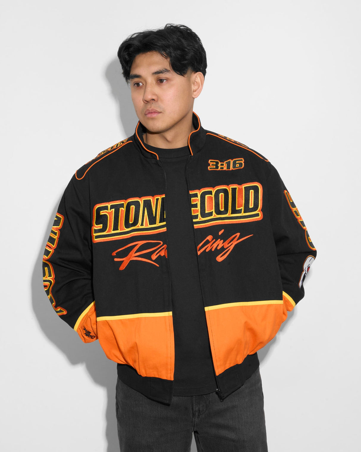 Stone Cold Steve Austin Lightweight Racing Jacket