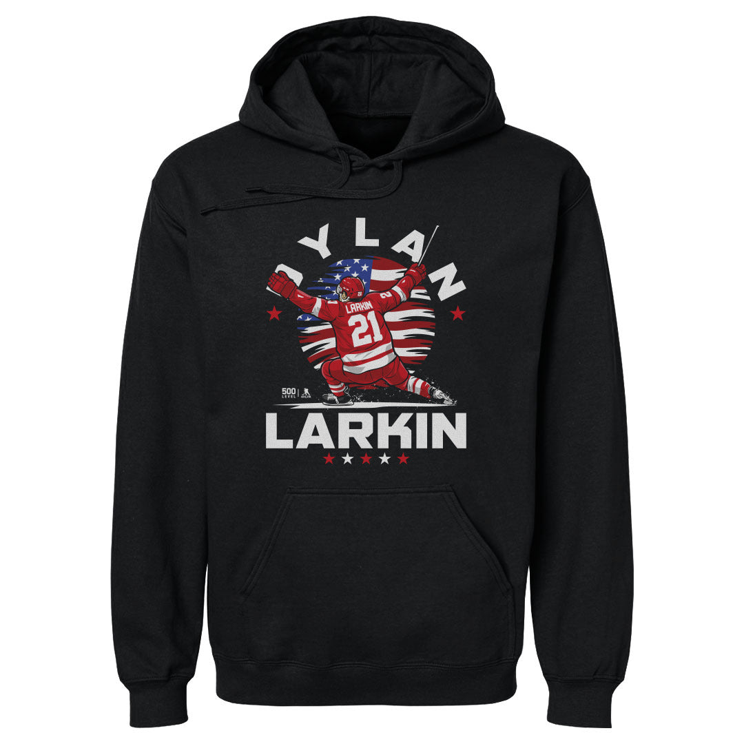 Dylan Larkin Men's Hoodie | 500 LEVEL