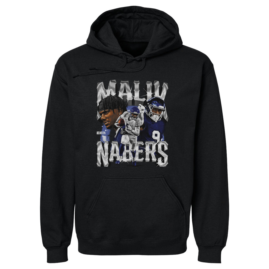 Malik Nabers Men's Hoodie | 500 LEVEL