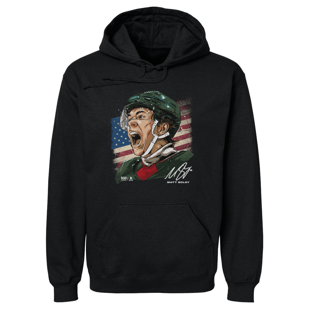Matt Boldy Men's Hoodie | 500 LEVEL