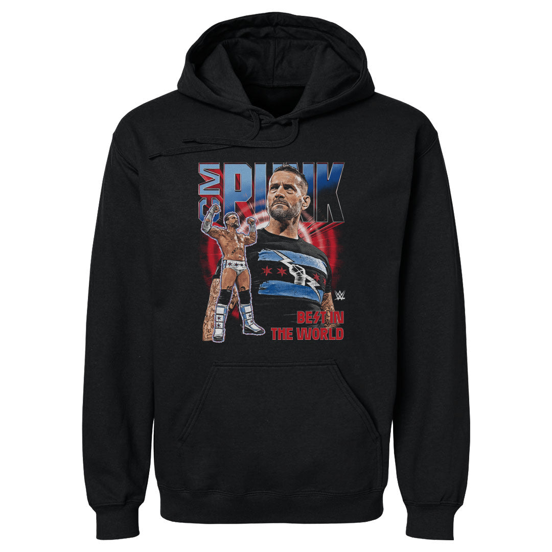 CM Punk Men's Hoodie | 500 LEVEL