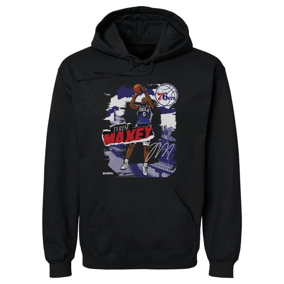 Tyrese Maxey Men's Hoodie | 500 LEVEL