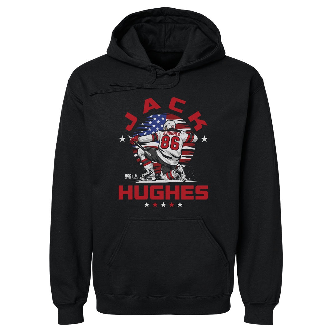 Jack Hughes Men's Hoodie | 500 LEVEL