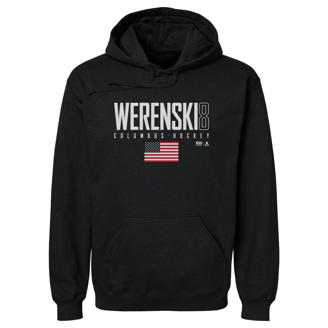 Zach Werenski Men's Hoodie | 500 LEVEL