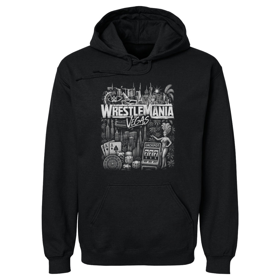 WrestleMania Men's Hoodie | 500 LEVEL