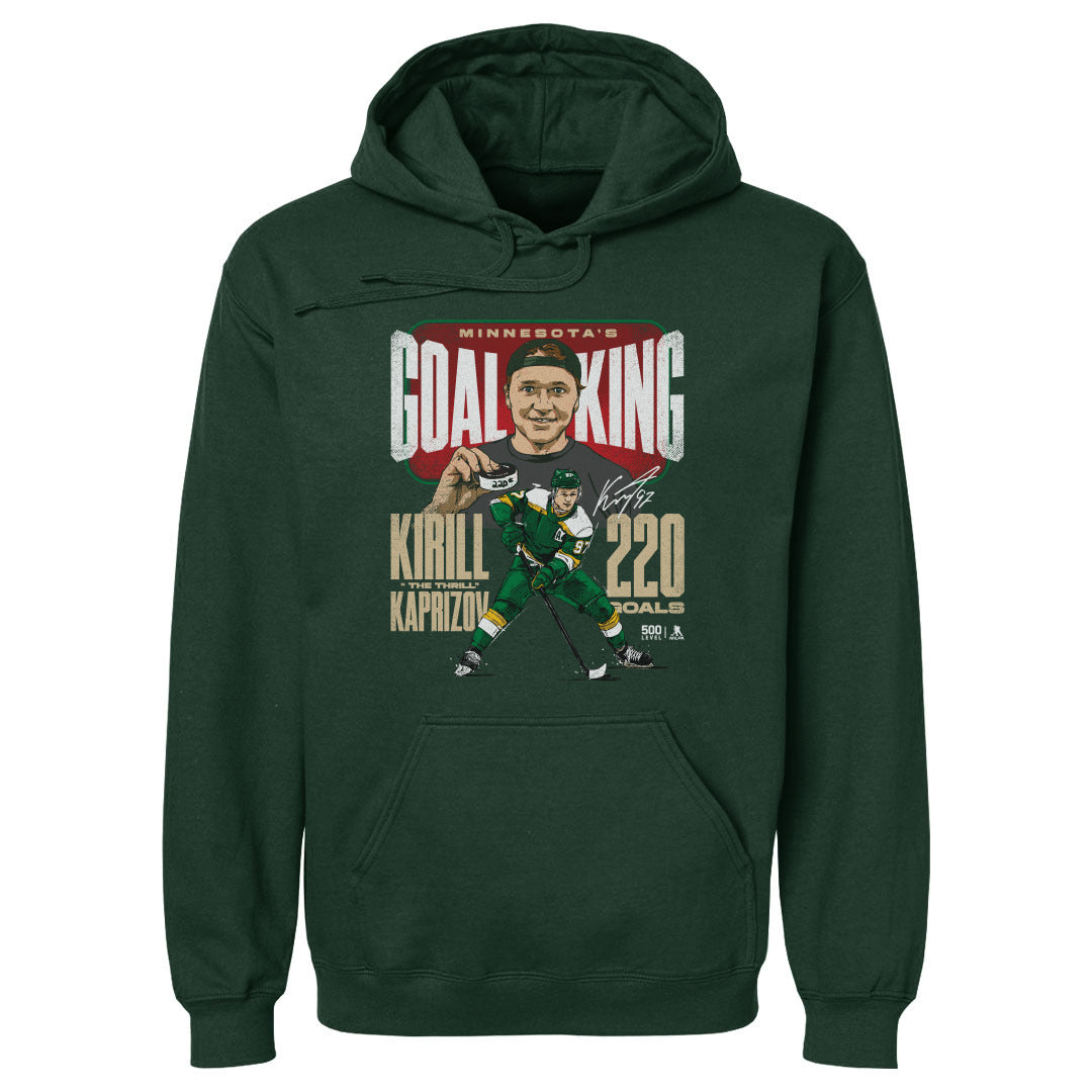 Kirill Kaprizov Men's Hoodie | 500 LEVEL