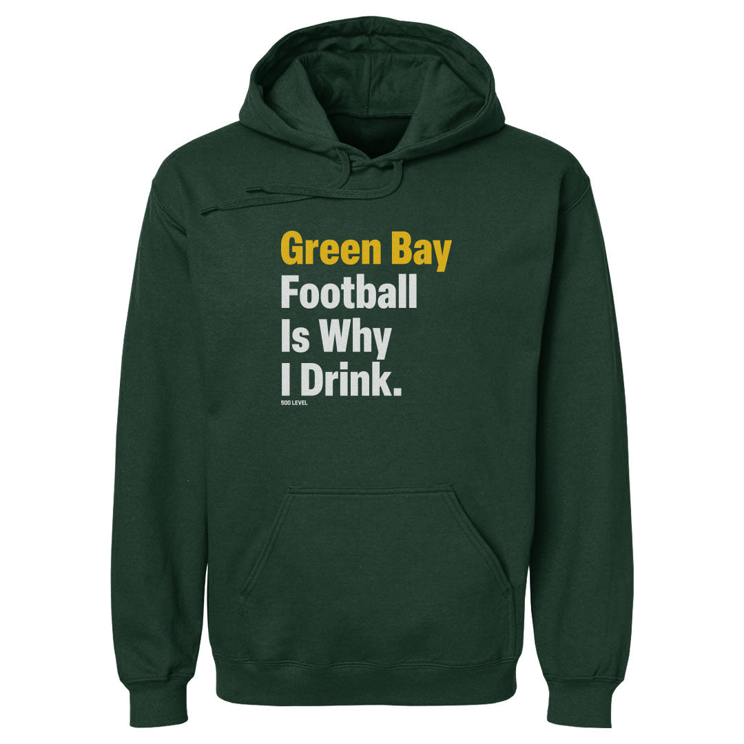 Green Bay Football Men's Hoodie | 500 LEVEL