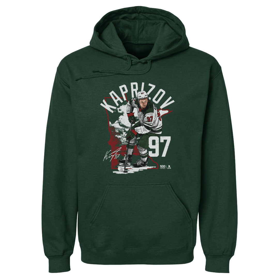 Kirill Kaprizov Men's Hoodie | 500 LEVEL