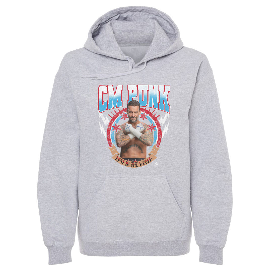 CM Punk Men's Hoodie | 500 LEVEL