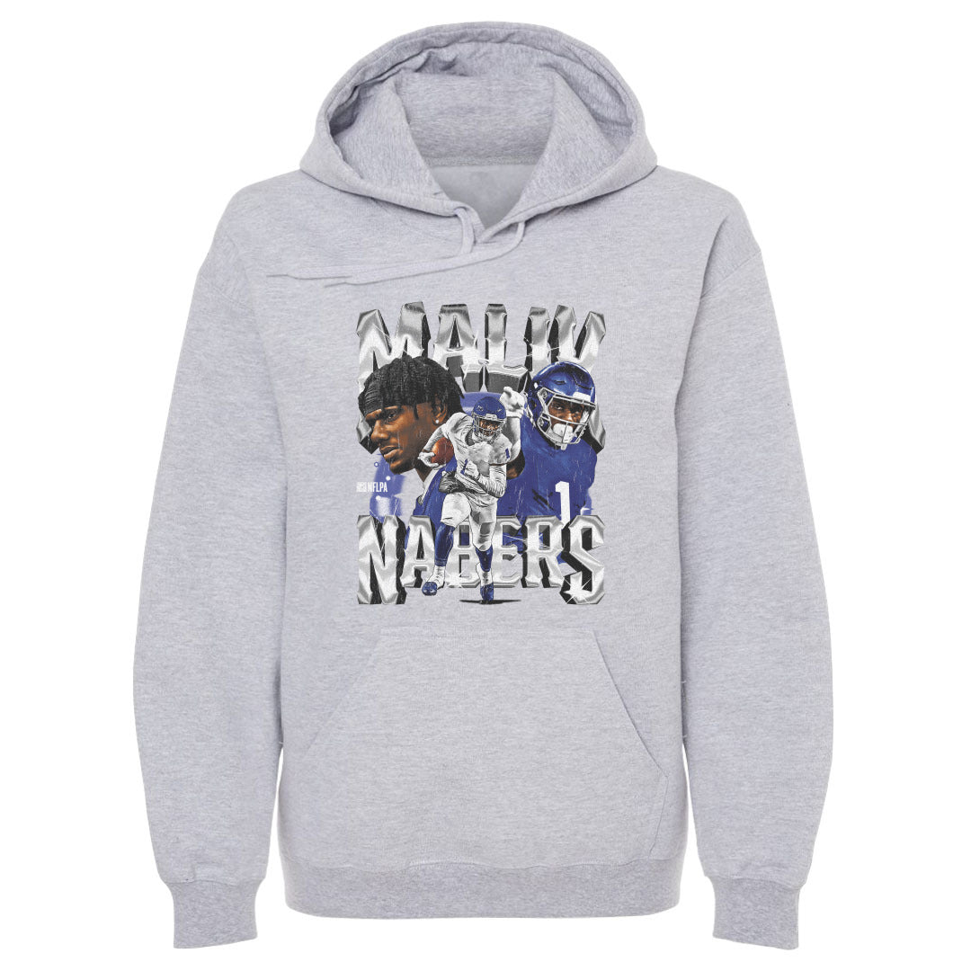 Malik Nabers Men's Hoodie | 500 LEVEL