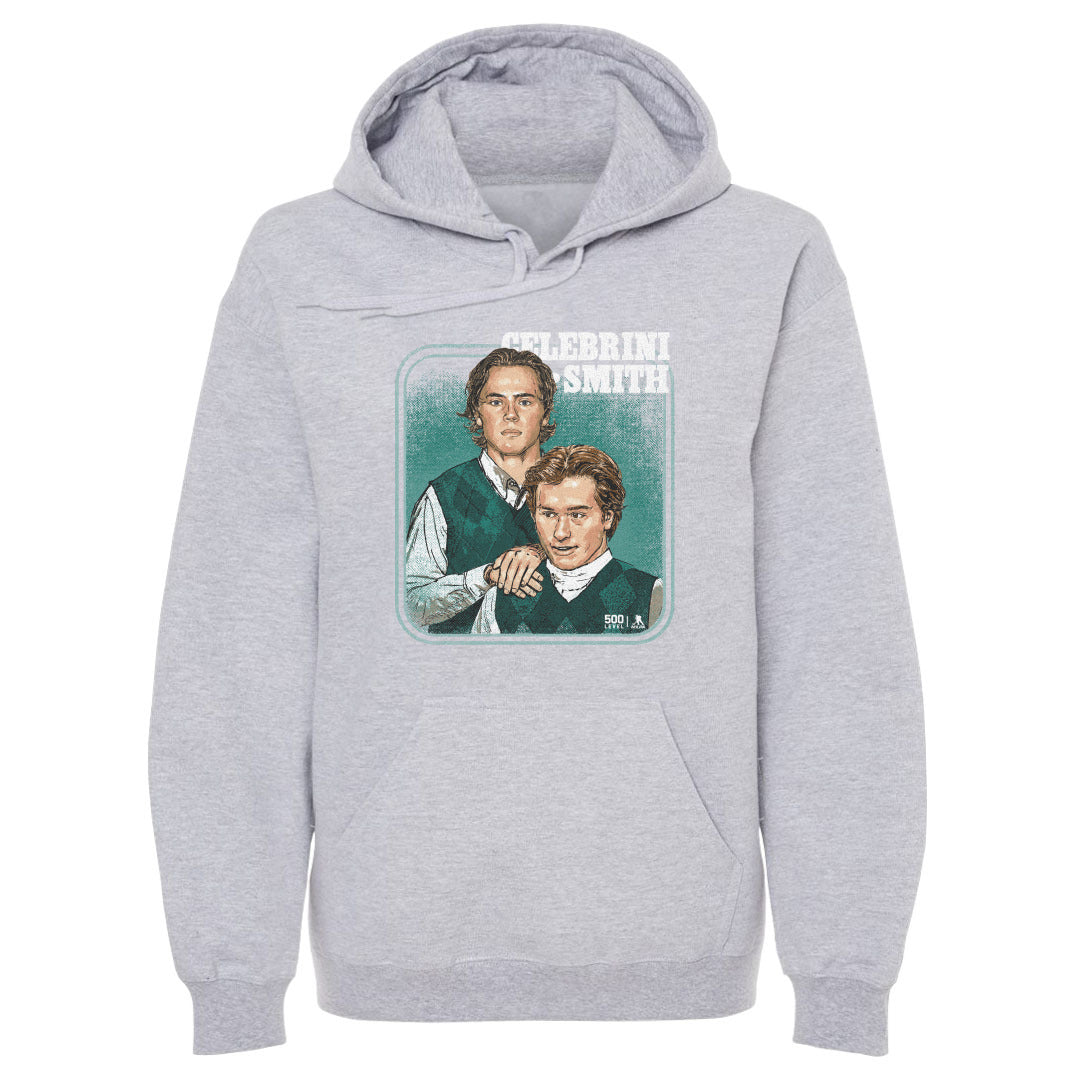 Macklin Celebrini Men's Hoodie | 500 LEVEL