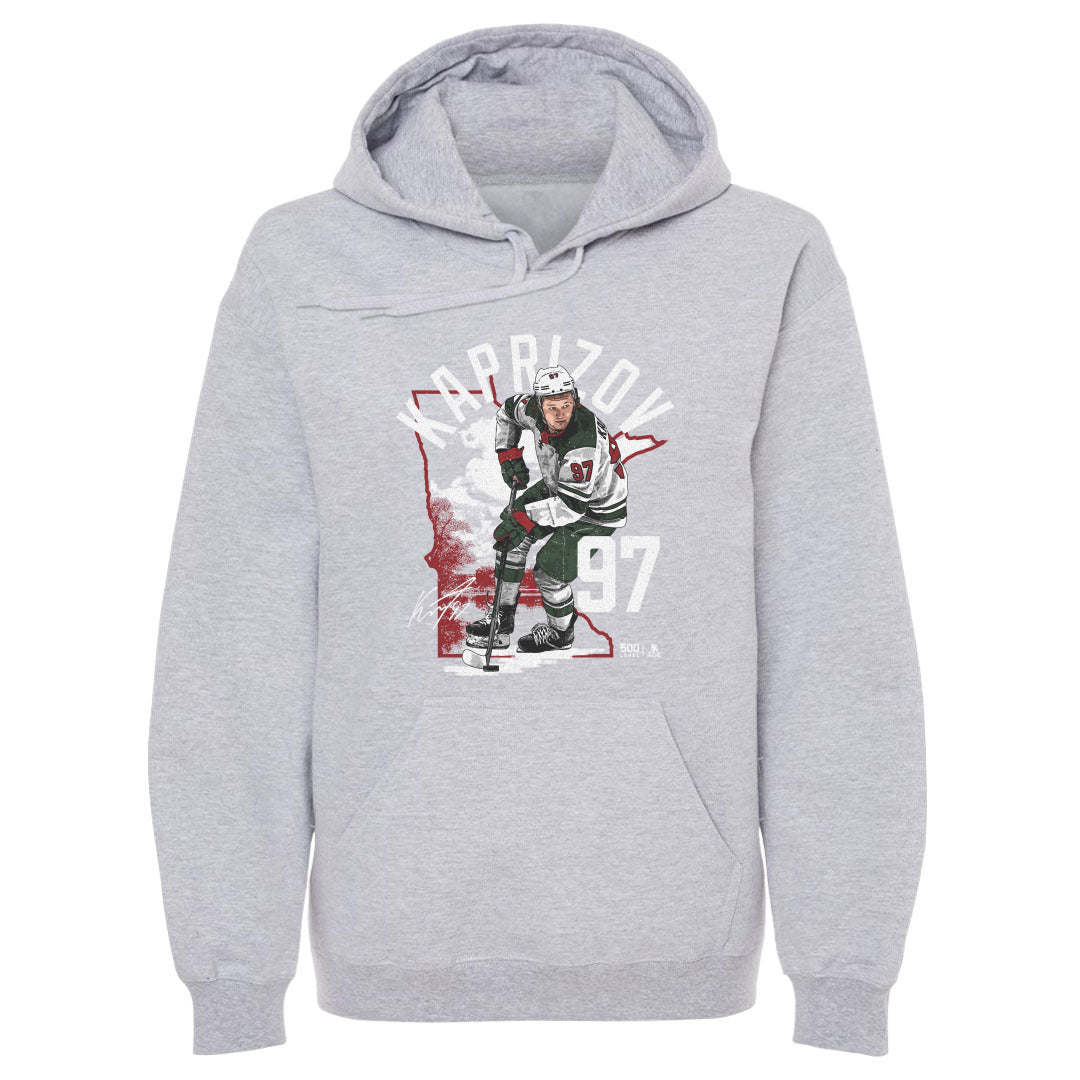 Kirill Kaprizov Men's Hoodie | 500 LEVEL