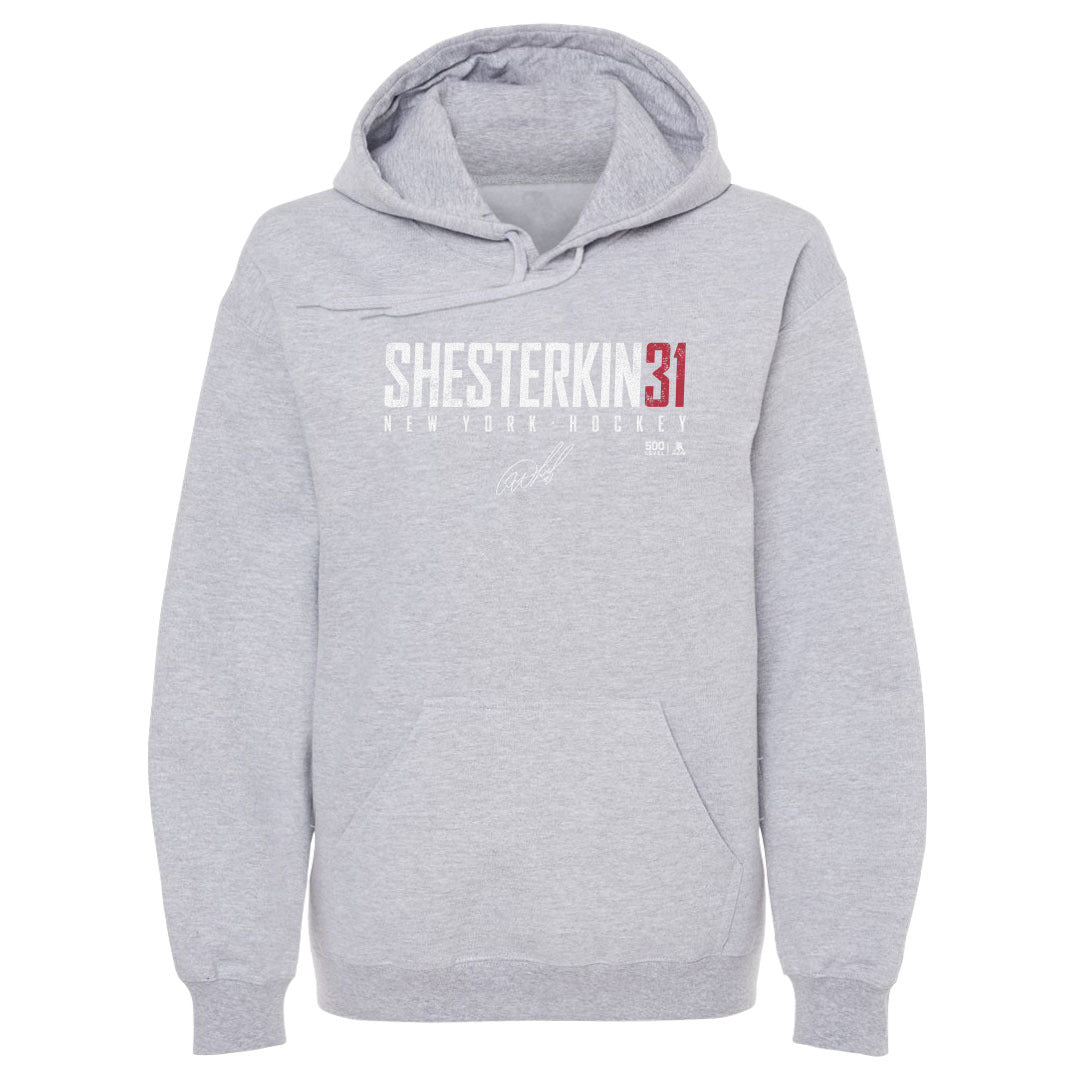 Igor Shesterkin Men's Hoodie | 500 LEVEL