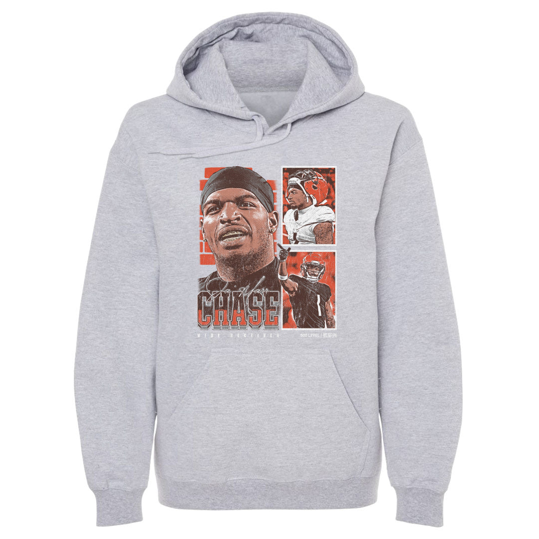 Ja'Marr Chase Men's Hoodie | 500 LEVEL