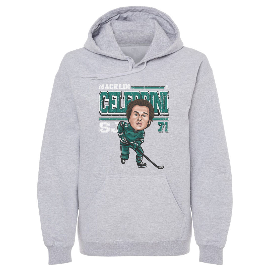 Macklin Celebrini Men's Hoodie | 500 LEVEL