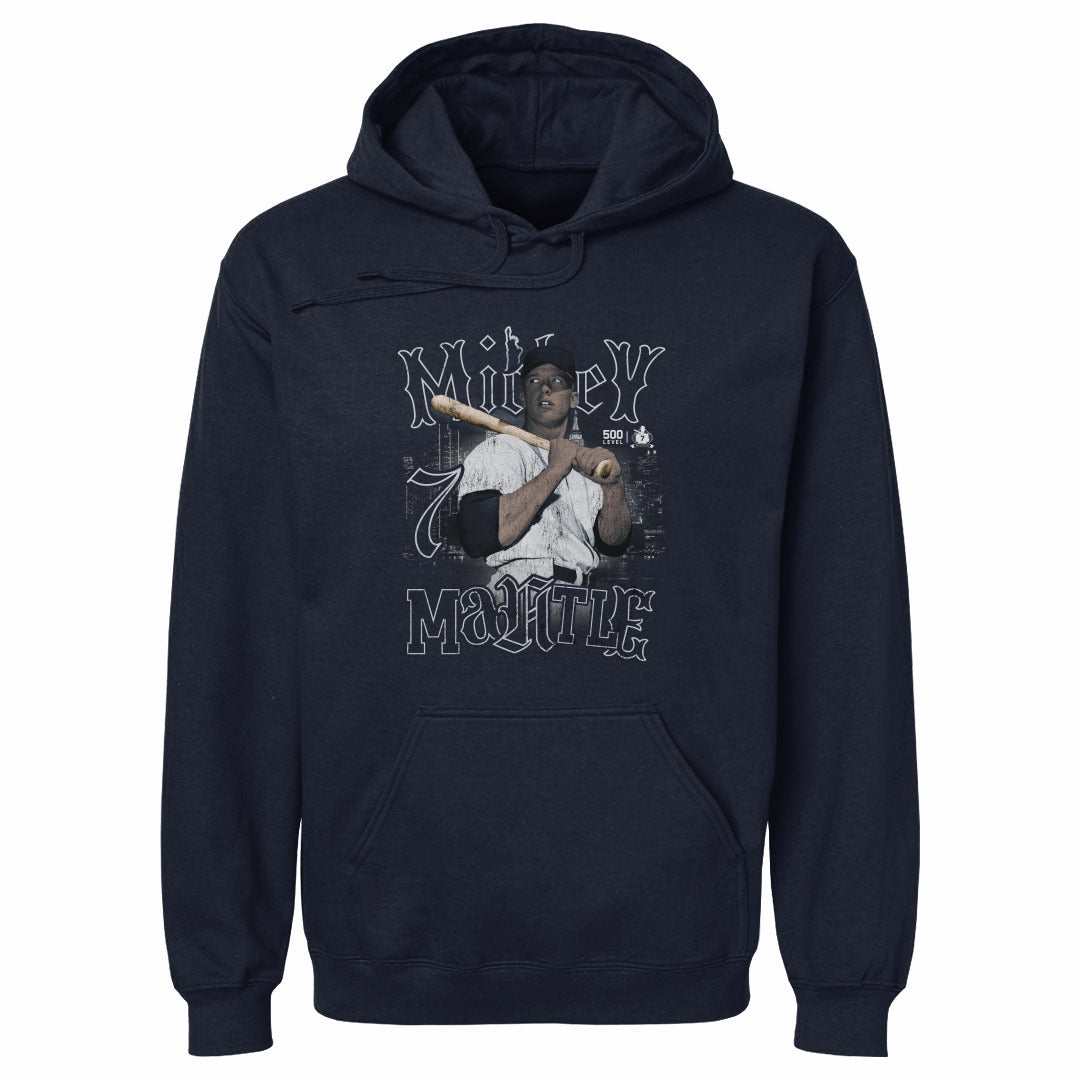 Mickey Mantle Men's Hoodie | 500 LEVEL